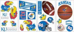 University of Kansas Peel and Stick Appliques
