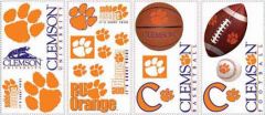 Clemson University Peel and Stick Appliques