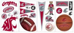 Washington State University Peel and Stick Appliques