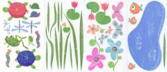 Hoppy Pond Peel and Stick Appliques