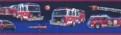 Fire Brigade Peel and Stick Wallpaper Border