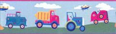 Transportation Peel and Stick Wallpaper Border