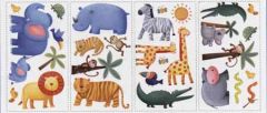 Jungle Adventure Peel and Stick Appliques