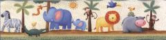 Jungle Adventure Wall Paper Border