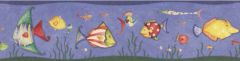 Sea Creatures Peel and Stick Wall Paper Borde