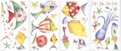 Sea Creatures Peel and Stick Wall Appliques