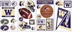 University of Washington Huskies Peel and Stick Appliques