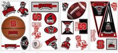 North Carolina State University Peel and Stick Appliques