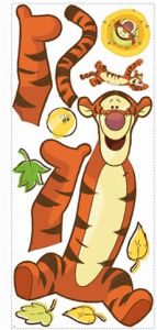 Tigger the Peel and Stick Giant Mural