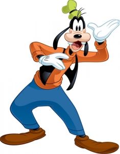 Disneys Goofy Peel and Stick Giant Mural