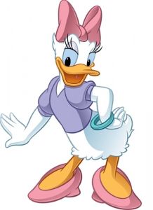 Disneys Daisy Duck Peel and Stick Giant Mural