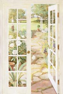 French Doors Mural