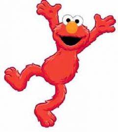 Sesame Street Elmo Mini Mural