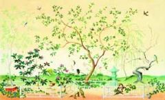 Oriental Garden Mural