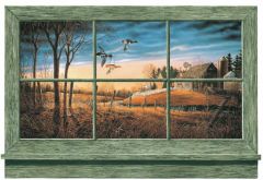 Rustic Window Mural
