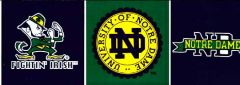 Fightin Irish Notre Dame Wall Border