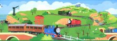Thomas the Tank Train Wallpaper Border