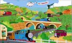 Thomas the Tank Full Wall Mural
