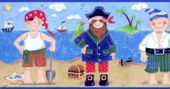 Pirate Wallpaper Border