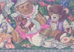 Tea Time Wallpaper Border