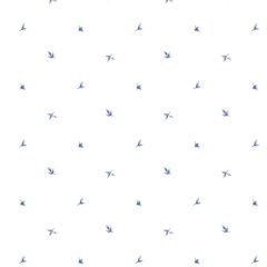 CK36601 Mini Leaf Wallpaper Blue CREATIVE KITCHENS Norwall Wallcovering
