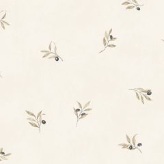 CK36606 Olive Sidewall Wallpaper Beige, Black CREATIVE KITCHENS Norwall Wallcovering