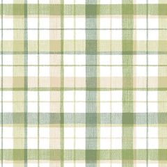 CK36626 Linen Plaid Wallpaper Green, Beige CREATIVE KITCHENS Norwall Wallcovering