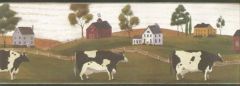 Dairy Farm Wallpaper Border HH28031B