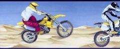 Dirt Bike Wallpaper Border