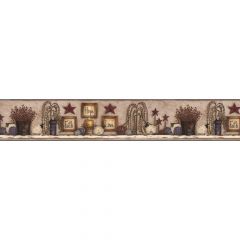 Welcome Home Faith Hope Love Shelf Border