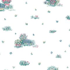 CN22620 Garden Mini Wallpaper Blue, Green, Red Fresh Kitchens 5 Norwall Wallcovering
