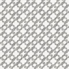 CS35617 Velvet Mini Wallpaper Black, Metallic Silver Classic Silks 2 Norwall Wallcovering