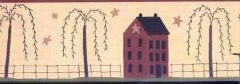 Saltbox Stichery Wallpaper Border