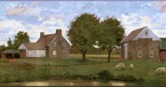 The Sheep Farm Wallpaper Border