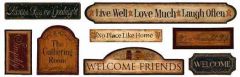 Country Accent Signs Murals