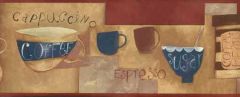 Bronze Espresso Wallpaper Border