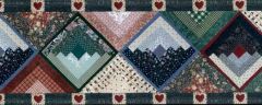 Quilted Diamond Wallpaper Border