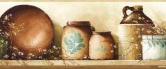 Irene Brown Simple Pleasures Portrait Wallpaper Border Chesapeake BBC65312B