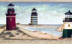 Imperial Lighthouse Wallpaper Border
