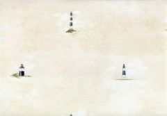 Nautical Lighthouse Wallpaper DC8013