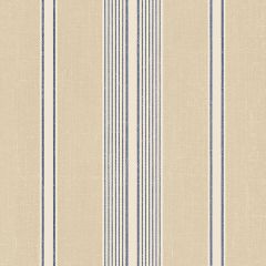 DS29706 Cushion Stripe Wallpaper Navy Blue, Beige Stripes & Damasks 3 Norwall Wallcovering