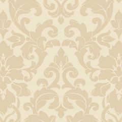DS29713 Velvet Damask Wallpaper Beige, Cream Stripes & Damasks 3 Norwall Wallcovering