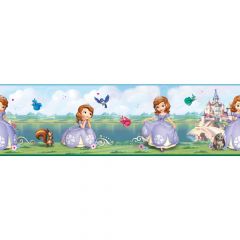 Walt Disney Kids Ii Sofia/castle Border