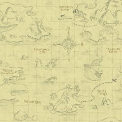 Walt Disney Kids Ii Pirate Map Wallpaper