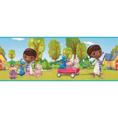 Walt Disney Kids Ii Doc Mcstuffins Scenic Border