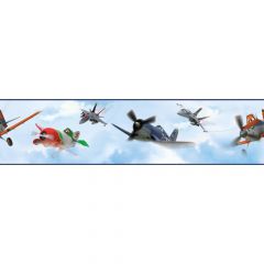 Walt Disney Kids Ii Planes In The Clouds Border