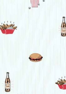 Diner Beige Wallpaper