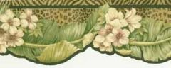 Jungle Animal Print Swag Wallpaper Border