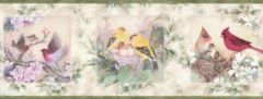 Garden Flight Wallpaper Border