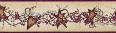 Spivey Hearts and Stars Wallpaper Border FAM65171B